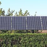 Napelem napkövető tartószerkezeten