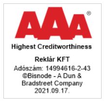 reklár bisnode 2021